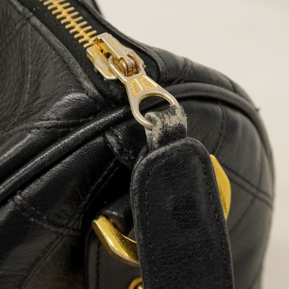 Chanel Bicolore Lambskin Handbag, Black, Women's - Picture 6 of 16